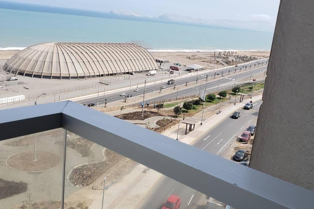 Apartamento De Estreno Con Balcon Frente Al Mar. Лима Экстерьер фото