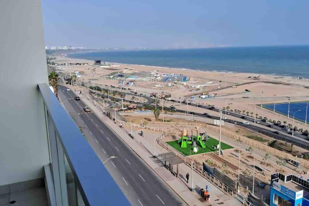 Apartamento De Estreno Con Balcon Frente Al Mar. Лима Экстерьер фото